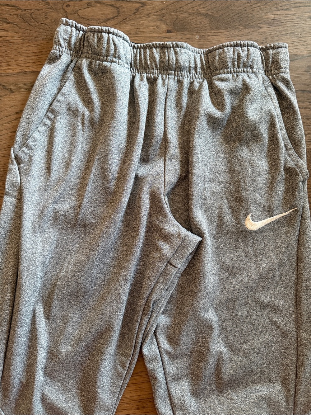 Nike Boys XL Athletic Pants Gray - Picture 2 of 11